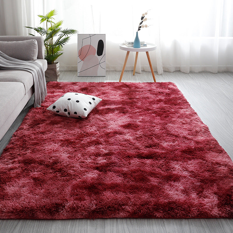 Plush Blanket Floor Mat - Versatile and Cozy Rug for Living Room, Bedroom and Coffee Table