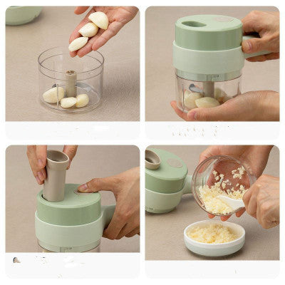 Household Multifunctional Wireless Electric Vegetable Garlic Chopper a –  Cool Deals Club